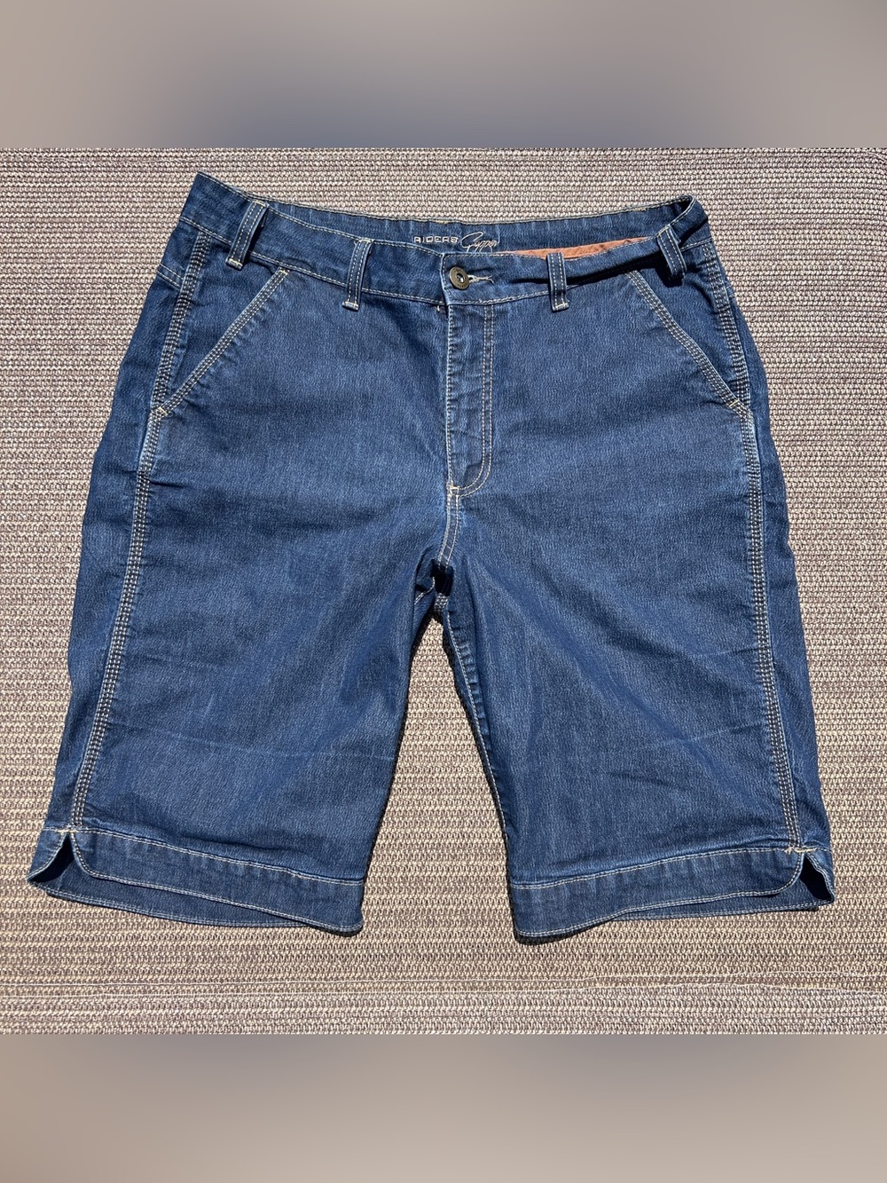Riders by Lee Copper Stretch Denim Bermuda Shorts Jorts 13M
